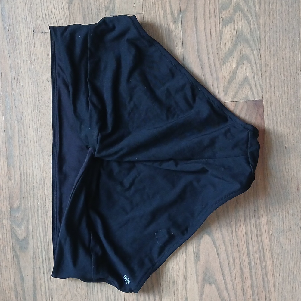 Athleta Black High-Waisted Bikini Bottoms